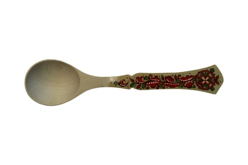 С 86 НХП. Ложка. Северодсвинская роспись